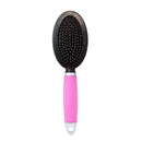 Escova Dupla GermanHart Beauty Saloon Cabo em Gel Rosa sem bolinha - New York Pets
