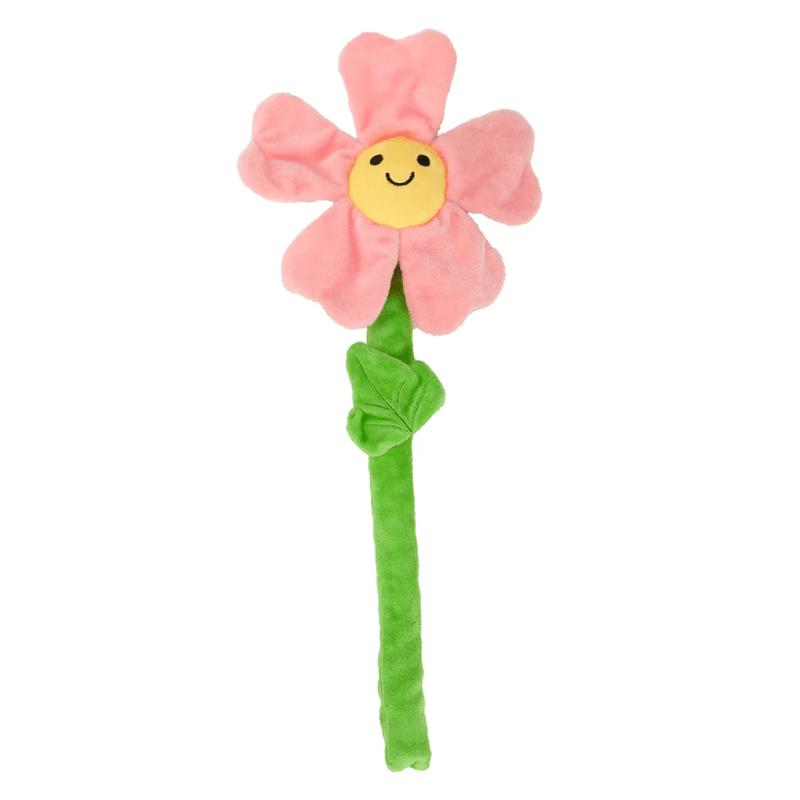 Flor de Pelúcia e Corda FOFOS Petta – Pelucia Interativo com Crackle e Alça de Corda - New York Pets