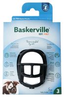 Focinheira Baskerville Preta Medio - Tamanho 3 - New York Pets