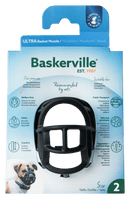 Focinheira Baskerville Preta Pequeno - Tamanho 2 - New York Pets