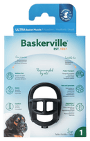 Focinheira Baskerville Preta XP - Tamanho 1 - New York Pets