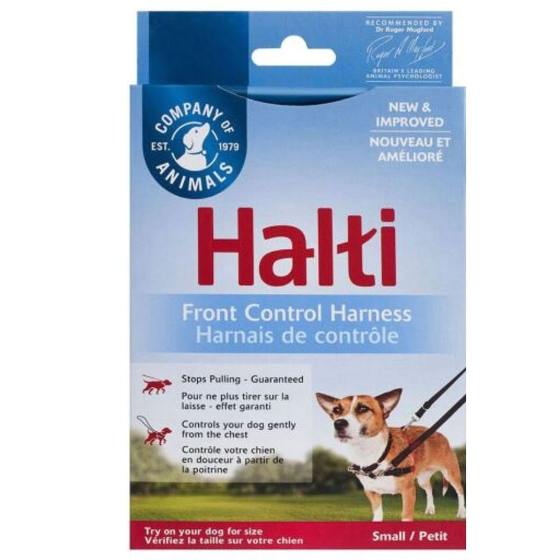 Peitoral anti-puxão frontal Halti Harnes para cachorro