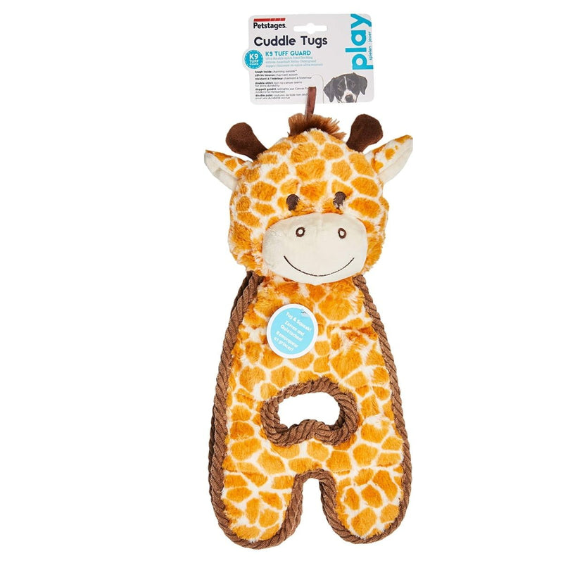 Pelucia Petstages Cuddle Tugs Girafa para Cachorro