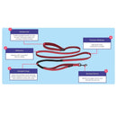 Guia de passeio para cachorro Halti Active lead - New York Pets