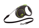 Guia Retratil Flexi Black Design Corda 5 Metros p/ cães - New York Pets