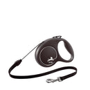 Guia Retratil Flexi Black Design Corda 5 Metros p/ cães - New York Pets