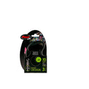 Guia Retratil Flexi Black Design Corda PP - 3m p/ cães - New York Pets