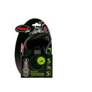 Guia Retratil Flexi Black Design Fita - 5 Metros p/ cães - New York Pets