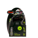 Guia Retratil Flexi Black Design Fita - 5 Metros p/ cães - New York Pets