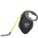 Guia retrátil Flexi Giant Profissional Fita 10 Metros Preto para cães até 50kg - New York Pets