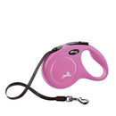 Guia Retrátil Flexi New Classic Rosa Fita 5 Metros - New York Pets