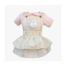 Jardineira Tweed Creme - New York Pets