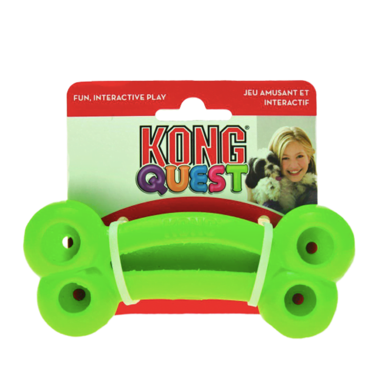 Kong Quest Bone Brinquedo Recheável para Cães