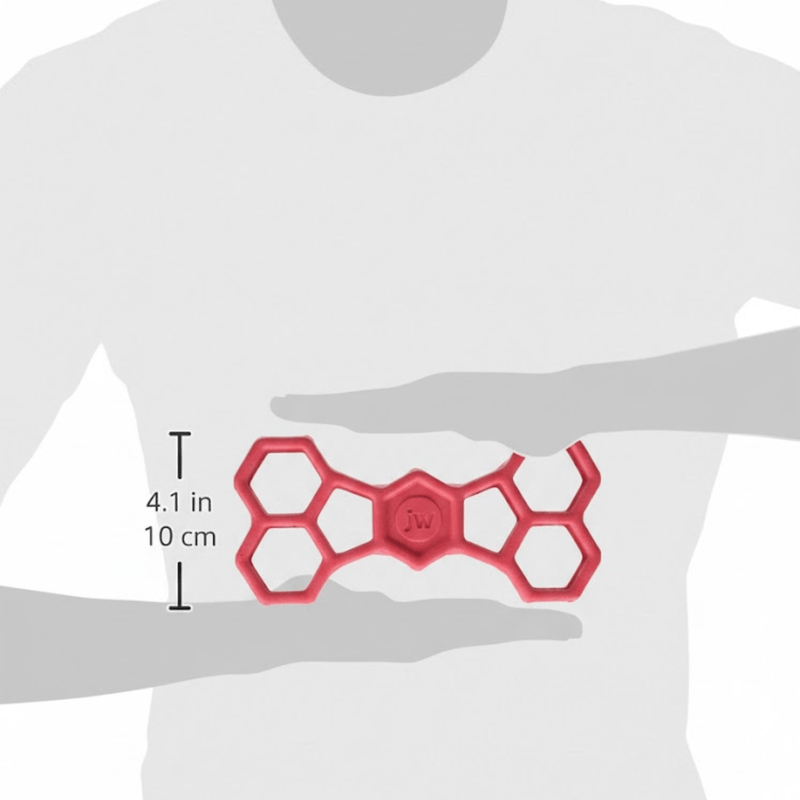 JW Holee Bone Grande – Brinquedo Recheável para Cachorros - New York Pets