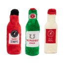 Kit 3 Brinquedos de Natal para Cachorro Holiday Happy Hour Crusherz - ZippyPaws - New York Pets