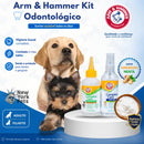 Kit Higiene Bucal Arm & Hammer - Gel de Amendoim + Spray de Menta: Limpeza sem briga - New York Pets