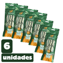 Kit Palitinho Bovino com Pelos 100% Natural – Petisco Mordedor para Cães (2, 4 ou 6 Unidades) - New York Pets