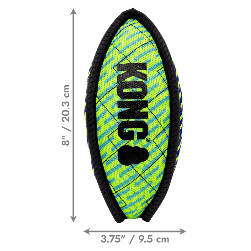 KONG Armor Footbal – Brinquedo Reforçado e Refletivo para Cães - New York Pets