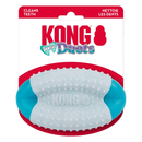 KONG Duets Dental Bola Futebol Americano – Brinquedo Mordedor Dental para Cães - New York Pets