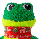 KONG Holiday Knots Frog - Sapo de Pelúcia Grande com Corda (46cm) - New York Pets