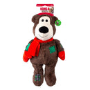 KONG Holiday Wild Knots Bear Jumbo - Urso de Pelúcia com Corda Interna - New York Pets
