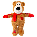 KONG Holiday Wild Knots Bear Jumbo - Urso de Pelúcia com Corda Interna - New York Pets