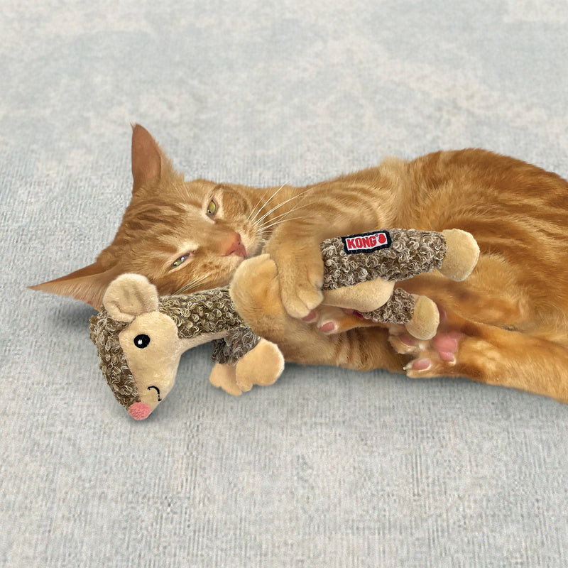 Kong Cat Luvs Rato - Pelucia Catnip para Gato