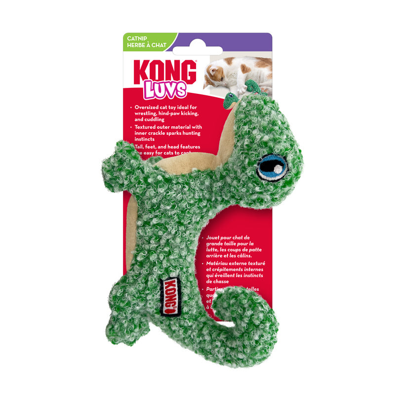 Kong Cat Luvs Lagarto- Pelucia Catnip para Gato