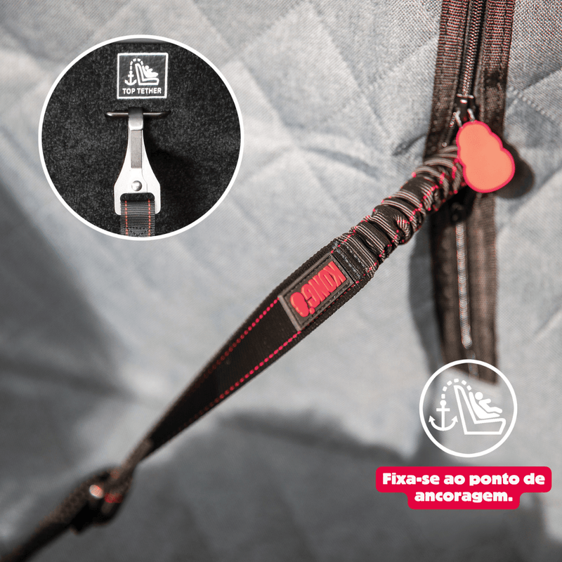 KONG Ultimate Cargo Liner & Tether – Protetor de Porta - Malas com Cinto de Segurança - New York Pets