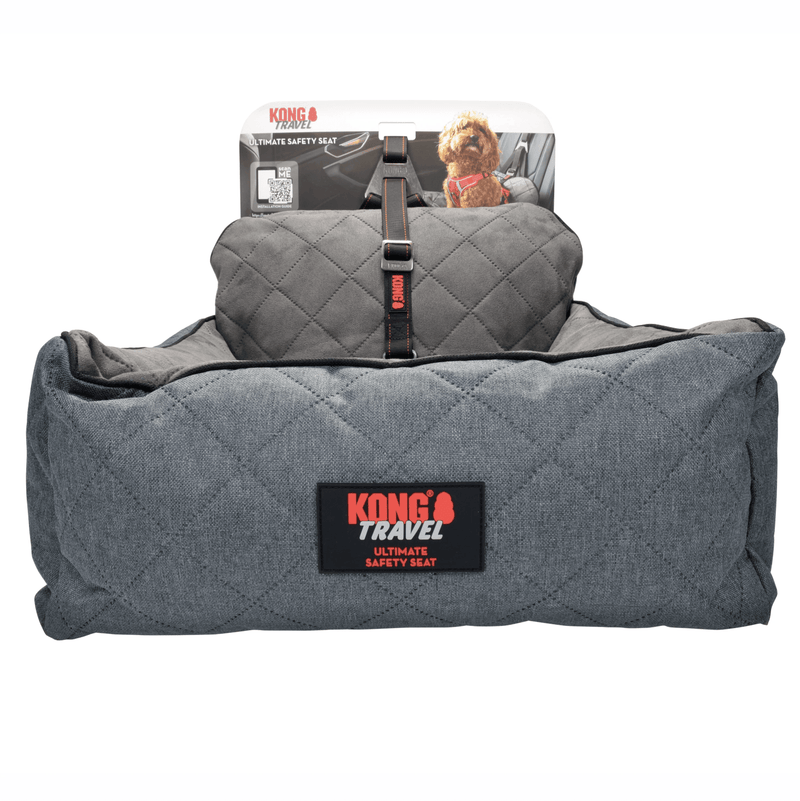 Kong Ultimate Safety Tether & Seat - Cadeirinha ISOFIX com Cinto para Cães - New York Pets