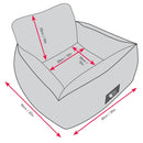 Kong Ultimate Safety Tether & Seat - Cadeirinha ISOFIX com Cinto para Cães - New York Pets