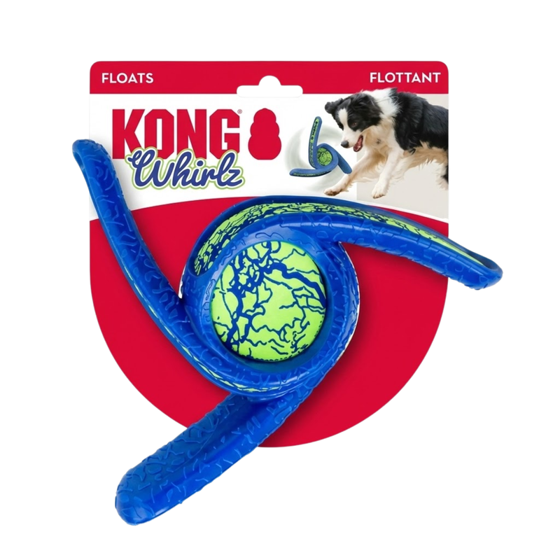 KONG Whirlz Throw para Cães de Porte Médio e Grande - New York Pets