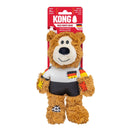 Kong Wild Knots Urso Alemanha — Brinquedo de Pelúcia com Corda para Cães de Mordida Leve a Moderada - New York Pets