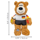 Kong Wild Knots Urso Alemanha — Brinquedo de Pelúcia com Corda para Cães de Mordida Leve a Moderada - New York Pets