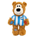 Kong Wild Knots Urso Argentina — Brinquedo de Pelúcia com Corda para Cães de Mordida Leve a Moderada - New York Pets