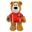 Kong Wild Knots Urso Chile — Brinquedo de Pelúcia com Corda para Cães de Mordida Leve a Moderada - New York Pets