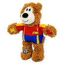 Kong Wild Knots Urso Espanha — Brinquedo de Pelúcia com Corda para Cães de Mordida Leve a Moderada - New York Pets