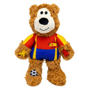 Kong Wild Knots Urso Espanha — Brinquedo de Pelúcia com Corda para Cães de Mordida Leve a Moderada - New York Pets