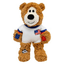 Kong Wild Knots Urso Estados Unidos — Brinquedo de Pelúcia com Corda para Cães de Mordida Leve a Moderada - New York Pets