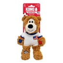 Kong Wild Knots Urso Estados Unidos — Brinquedo de Pelúcia com Corda para Cães de Mordida Leve a Moderada - New York Pets