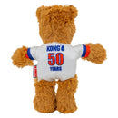 Kong Wild Knots Urso Estados Unidos — Brinquedo de Pelúcia com Corda para Cães de Mordida Leve a Moderada - New York Pets