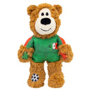 Kong Wild Knots Urso Mexico — Brinquedo de Pelúcia com Corda para Cães de Mordida Leve a Moderada - New York Pets