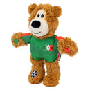 Kong Wild Knots Urso Mexico — Brinquedo de Pelúcia com Corda para Cães de Mordida Leve a Moderada - New York Pets