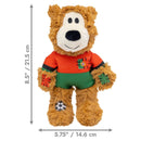 Kong Wild Knots Urso Portugal — Brinquedo de Pelúcia com Corda para Cães de Mordida Leve a Moderada - New York Pets