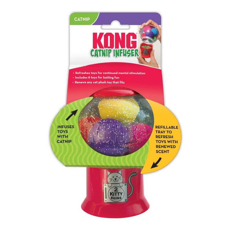 Kong Catnip Infuser odorizador de brinquedo p/ gatos