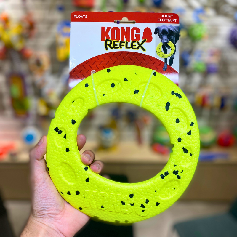 Brinquedo Resistente Kong Reflex Flyer