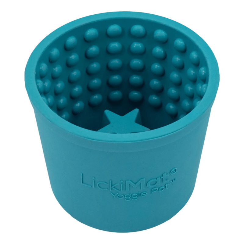 LickiMat Yoggie Pot – Tigela de Enriquecimento para Lambidas com Borracha Natural - New York Pets