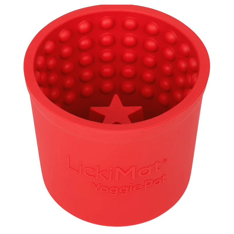 LickiMat Yoggie Pot – Tigela de Enriquecimento para Lambidas com Borracha Natural - New York Pets