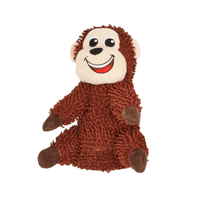 Macaco Chenille Tough Animais FOFOS Petta – Pelúcia com Apito - New York Pets
