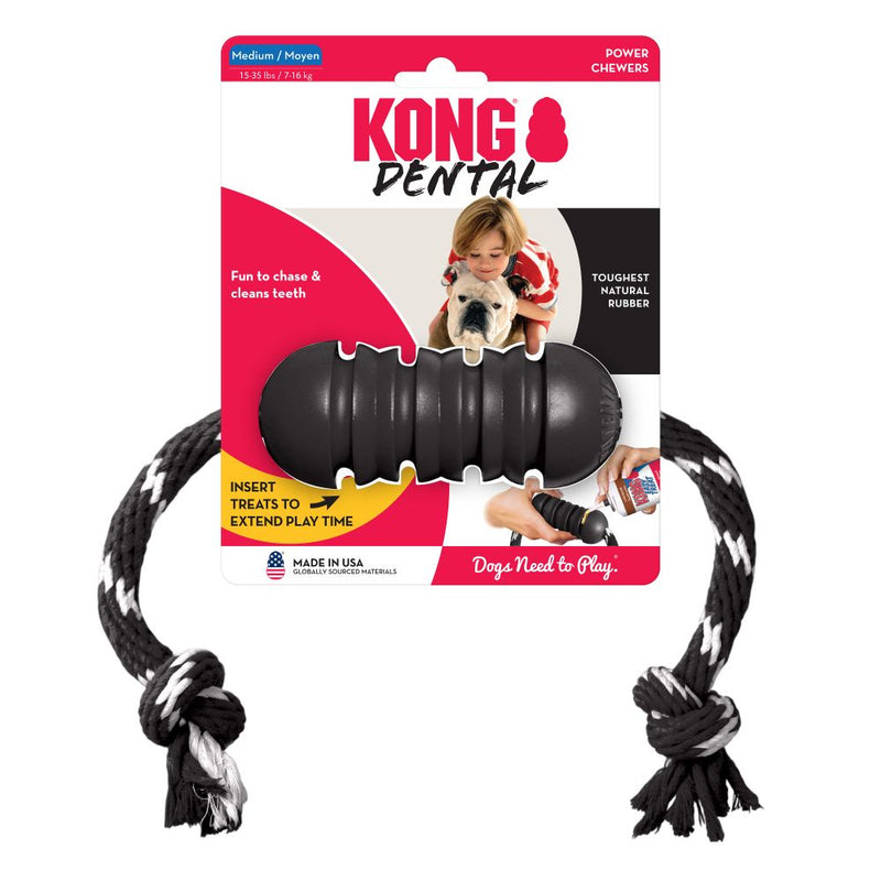 Mordedor Kong Extreme Dental C/Corda Medio - New York Pets